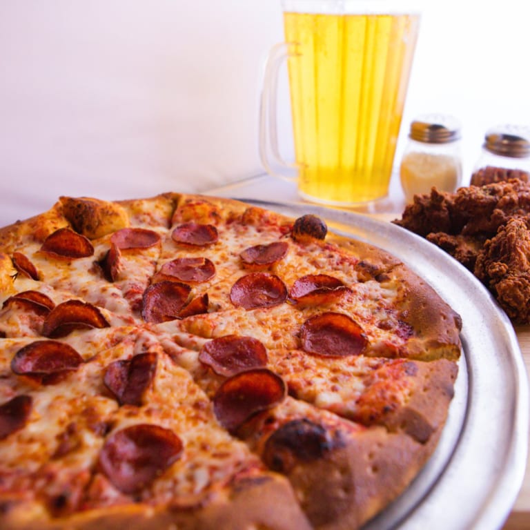 Located in Perris, CA Valentinos is a place where Sports Teams, Family and Friends come to watch their favorite professional teams or reward others with trophies and the best pizza.