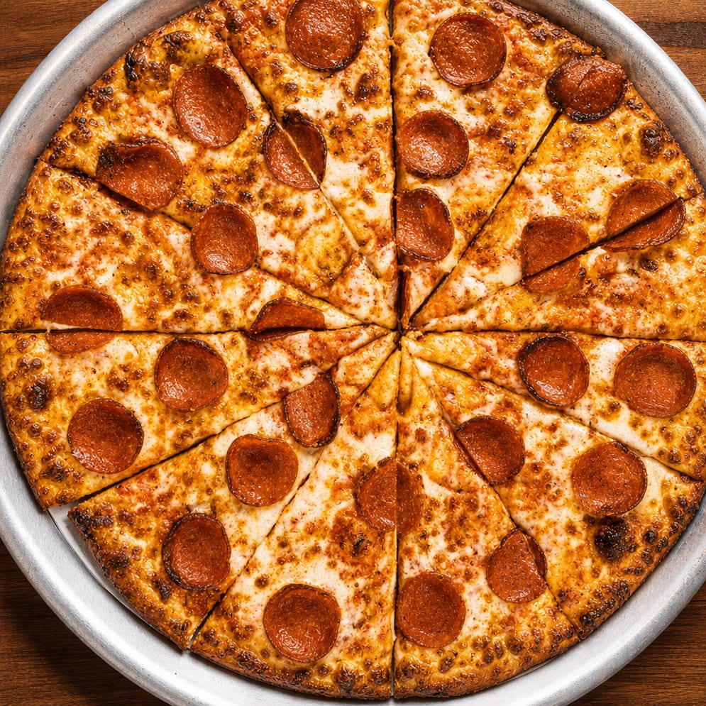 X- Large Pizza.